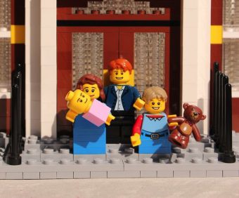 Check out this Royal Baby set — complete with William, Kate and George minifigs