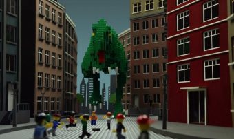 You have to check out this amazing Lego stop-motion movie