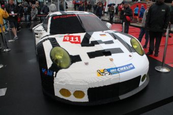 Half Lego, half car, this Porsche 911 RSR is all stunner
