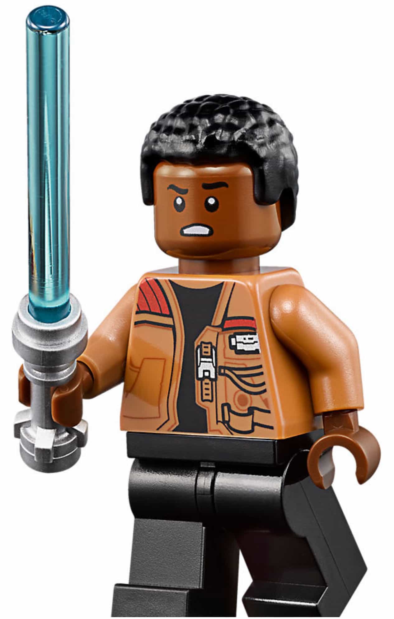 Finn Lego Star Wars Minifigures blue legs version