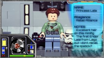 LEGO Star Wars Minifigure Collection & Review- Leia 8038