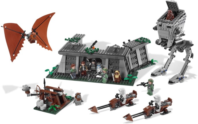 NEW LEGO STAR WARS CUSTOM ENDOR PRINCESS LEIA MINIFIGURE MADE OF LEGO PARTS